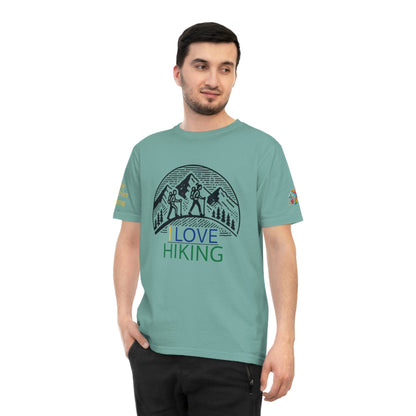 'I Love Hiking' (MHB EDITION)_100% Organic Cotton T-Shirt - My Higher Being