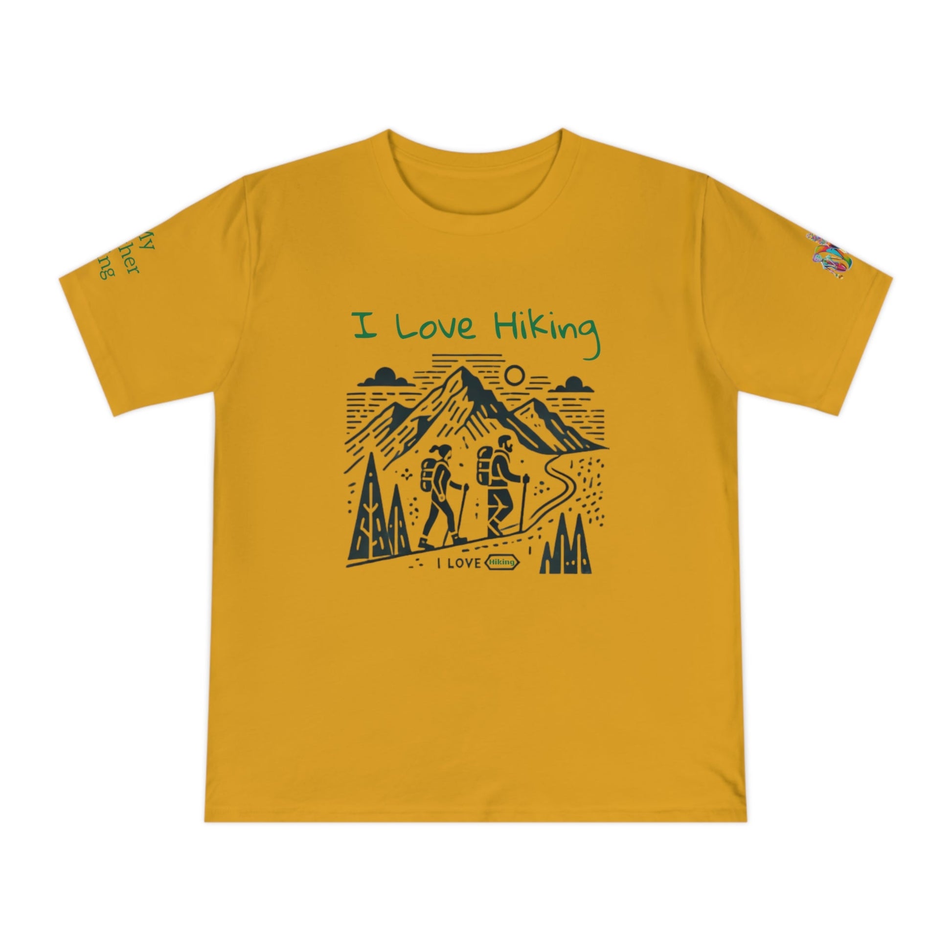 'I Love Hiking' (MHB EDITION)_100% Organic Cotton T-Shirt - My Higher Being