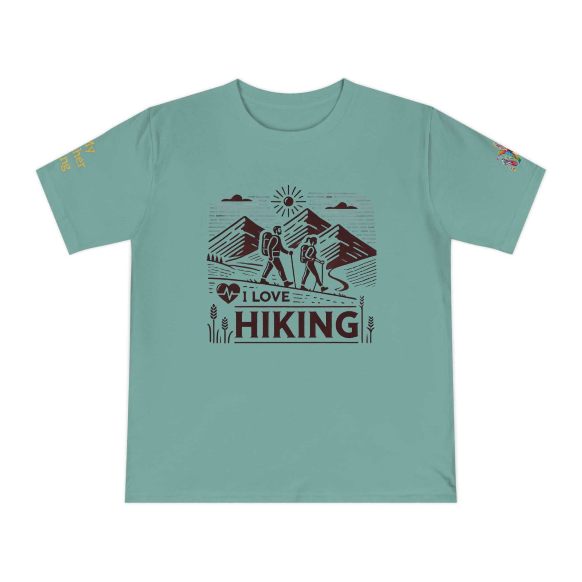 'I Love Hiking' (MHB EDITION)_100% Organic Cotton T-Shirt - My Higher Being