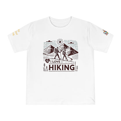 'I Love Hiking' (MHB EDITION)_100% Organic Cotton T-Shirt - My Higher Being