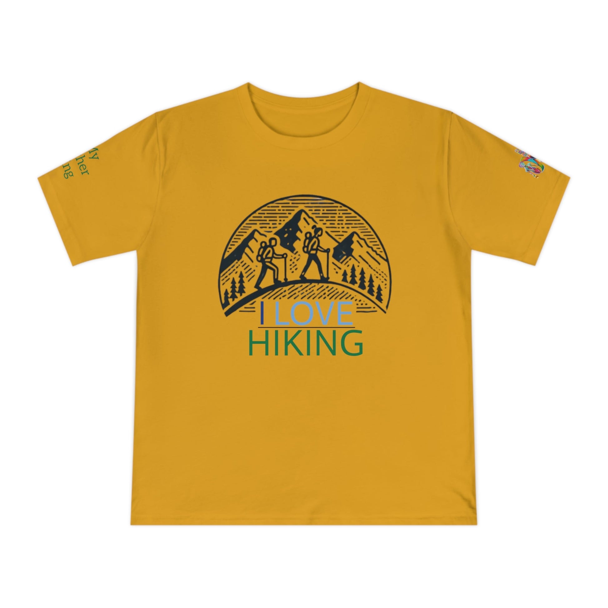 'I Love Hiking' (MHB EDITION)_100% Organic Cotton T-Shirt - My Higher Being