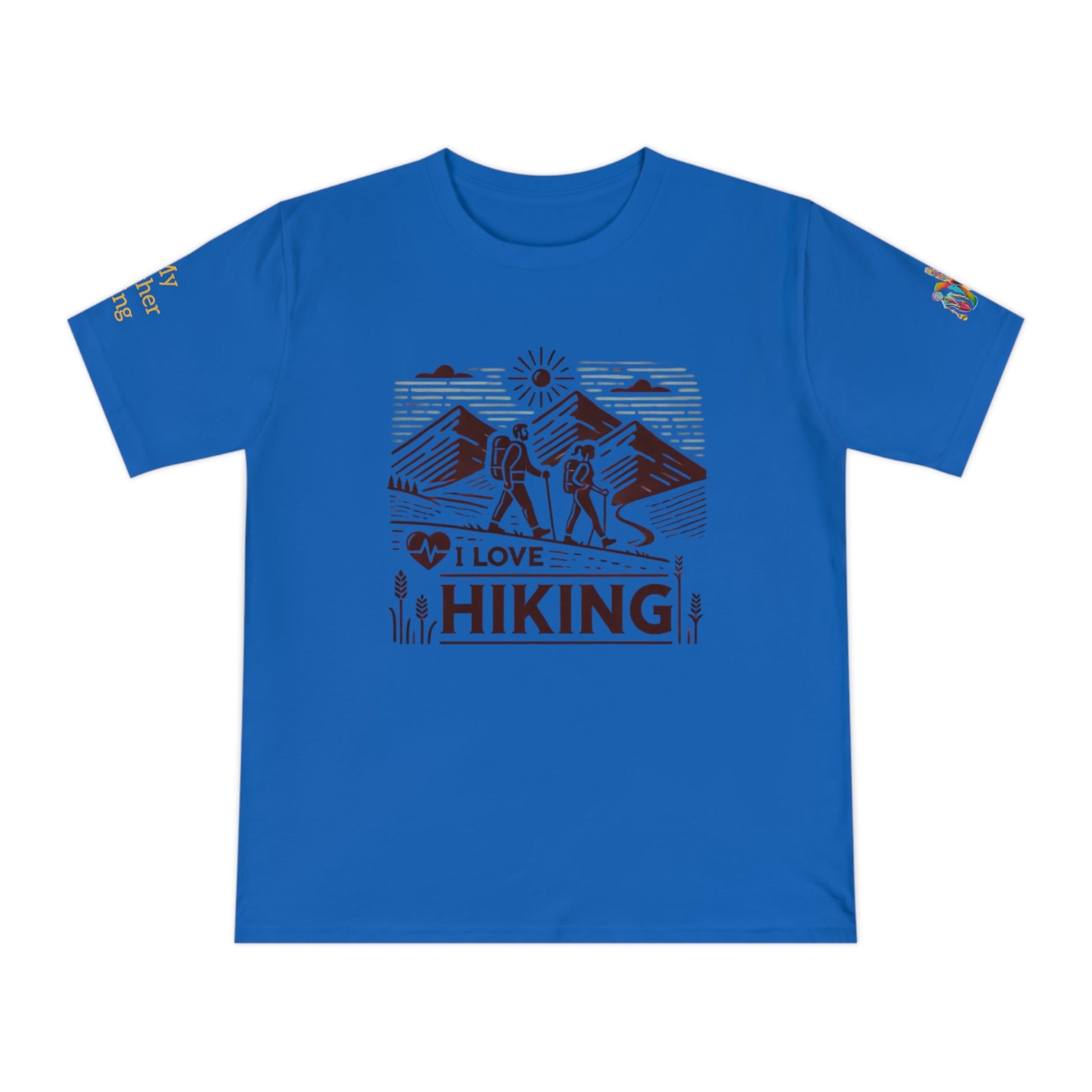 'I Love Hiking' (MHB EDITION)_100% Organic Cotton T-Shirt - My Higher Being