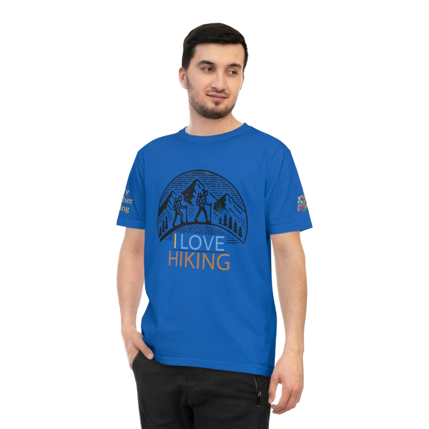 'I Love Hiking' (MHB EDITION)_100% Organic Cotton T-Shirt - My Higher Being