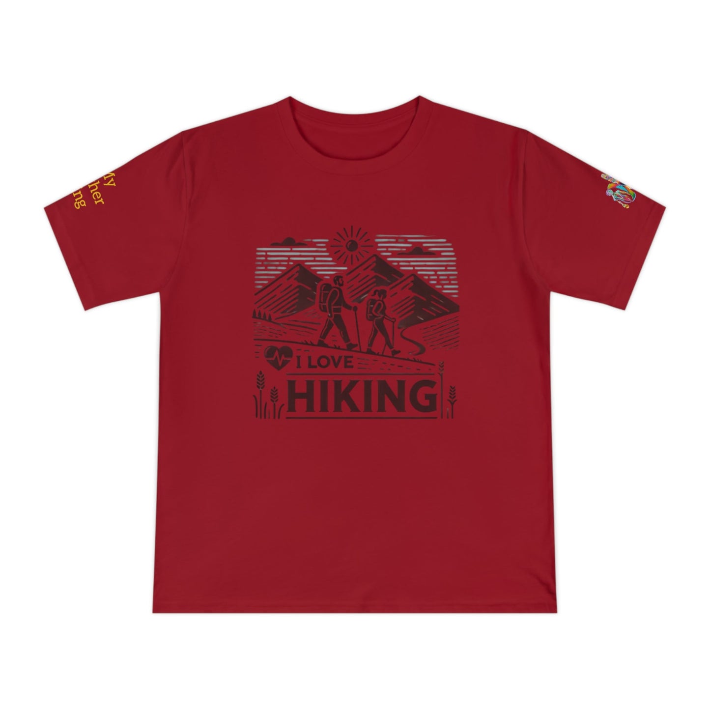 'I Love Hiking' (MHB EDITION)_100% Organic Cotton T-Shirt - My Higher Being