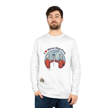 'I Love Mirror High - Fives'_100% Organic Cotton Long Sleeve Tee - My Higher Being