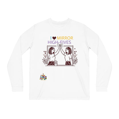 'I Love Mirror High - Fives'_100% Organic Cotton Long Sleeve Tee - My Higher Being