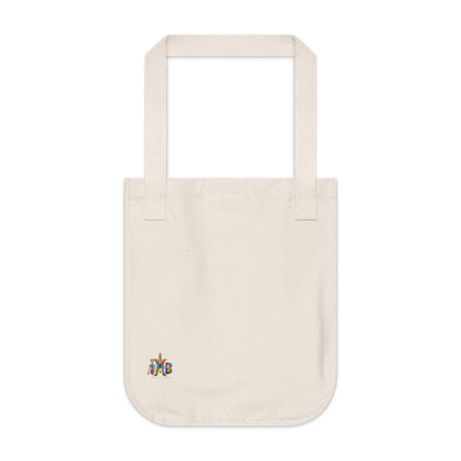 'I Meditate'_100% Organic Cotton Canvas Tote Bag - My Higher Being