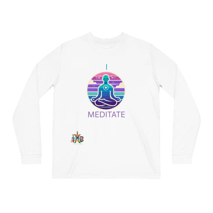 'I Meditate'_100% Organic Cotton Long Sleeve Tee - My Higher Being