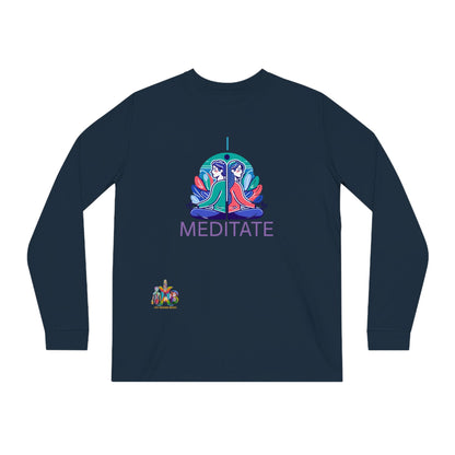 'I Meditate'_100% Organic Cotton Long Sleeve Tee - My Higher Being