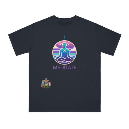 'I Meditate'_100% Organic Cotton T-Shirt - My Higher Being