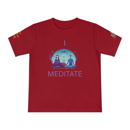 'I Meditate' (MHB EDITION)_100% Organic Cotton T-Shirt - My Higher Being