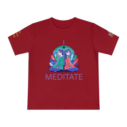 'I Meditate' (MHB EDITION)_100% Organic Cotton T-Shirt - My Higher Being