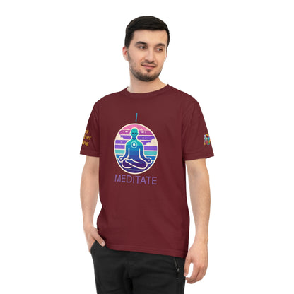 'I Meditate' (MHB EDITION)_100% Organic Cotton T-Shirt - My Higher Being