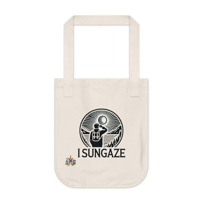 'I Sungaze'_100% Organic Cotton Canvas Tote Bag - My Higher Being