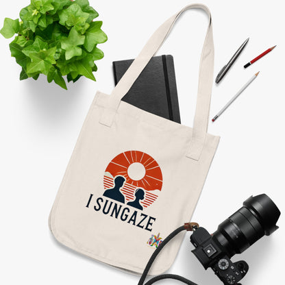 'I Sungaze'_100% Organic Cotton Canvas Tote Bag - My Higher Being