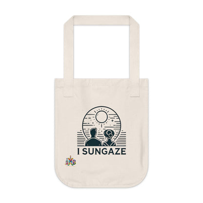 'I Sungaze'_100% Organic Cotton Canvas Tote Bag - My Higher Being