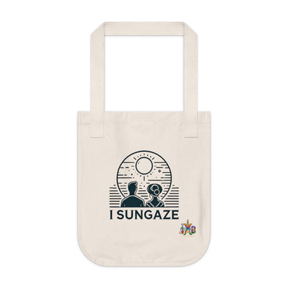 'I Sungaze'_100% Organic Cotton Canvas Tote Bag - My Higher Being