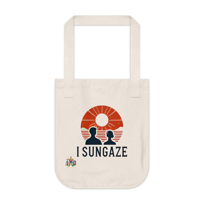 'I Sungaze'_100% Organic Cotton Canvas Tote Bag - My Higher Being