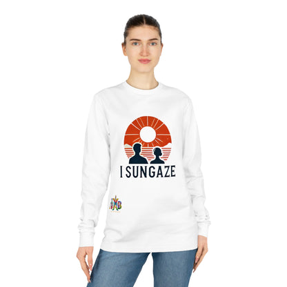 'I Sungaze'_100% Organic Cotton Long Sleeve Tee - My Higher Being