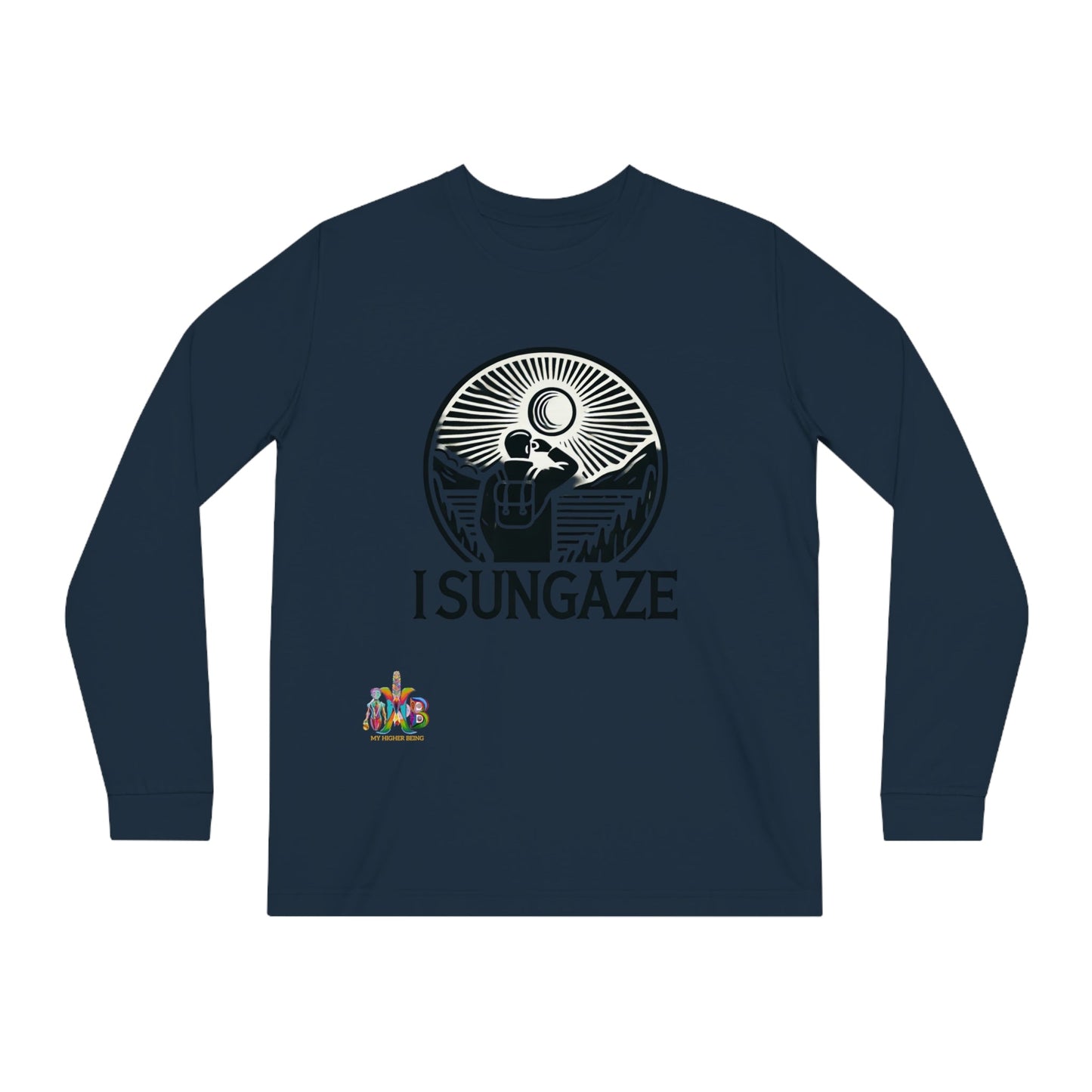 'I Sungaze'_100% Organic Cotton Long Sleeve Tee - My Higher Being