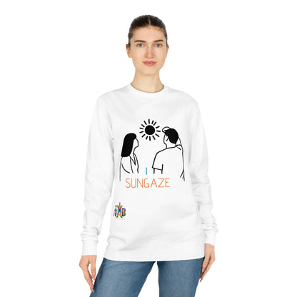 'I Sungaze'_100% Organic Cotton Long Sleeve Tee - My Higher Being