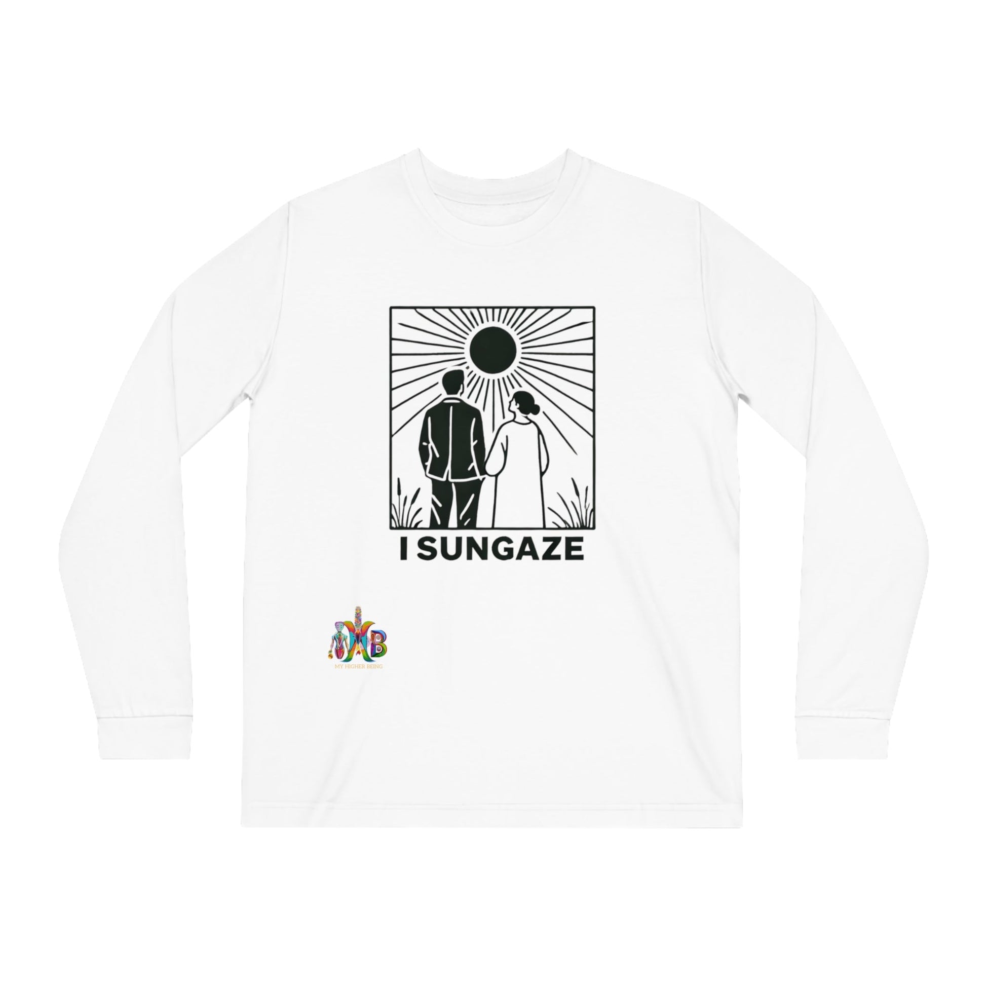 'I Sungaze'_100% Organic Cotton Long Sleeve Tee - My Higher Being