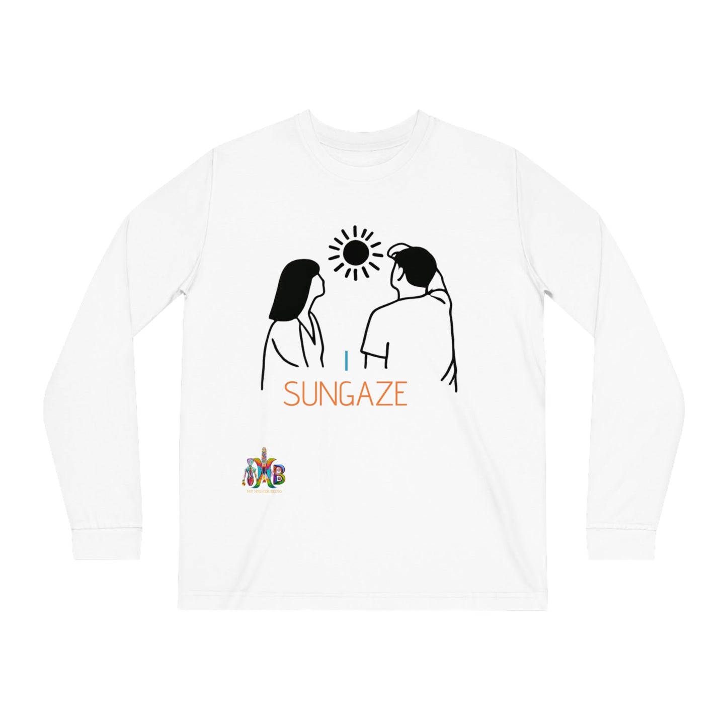 'I Sungaze'_100% Organic Cotton Long Sleeve Tee - My Higher Being