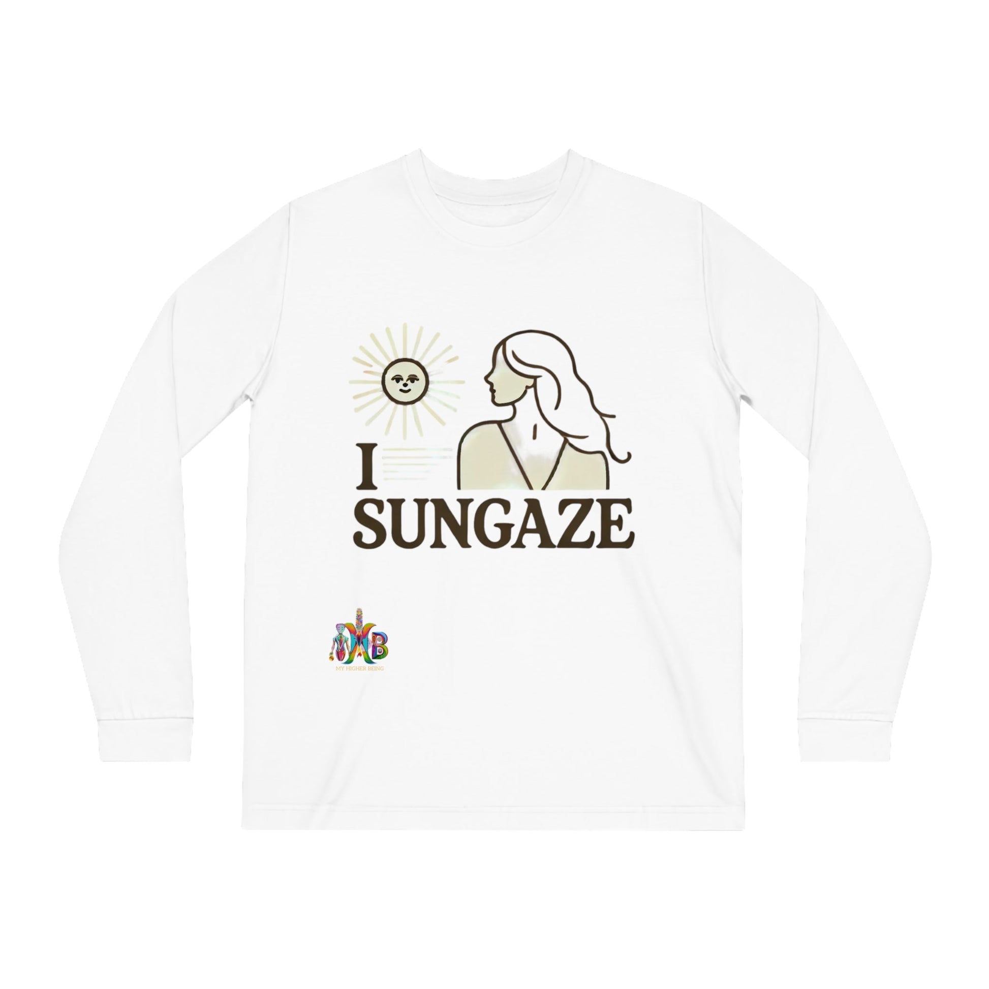 'I Sungaze'_100% Organic Cotton Long Sleeve Tee - My Higher Being