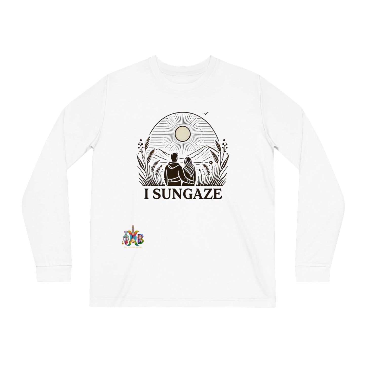 'I Sungaze'_100% Organic Cotton Long Sleeve Tee - My Higher Being