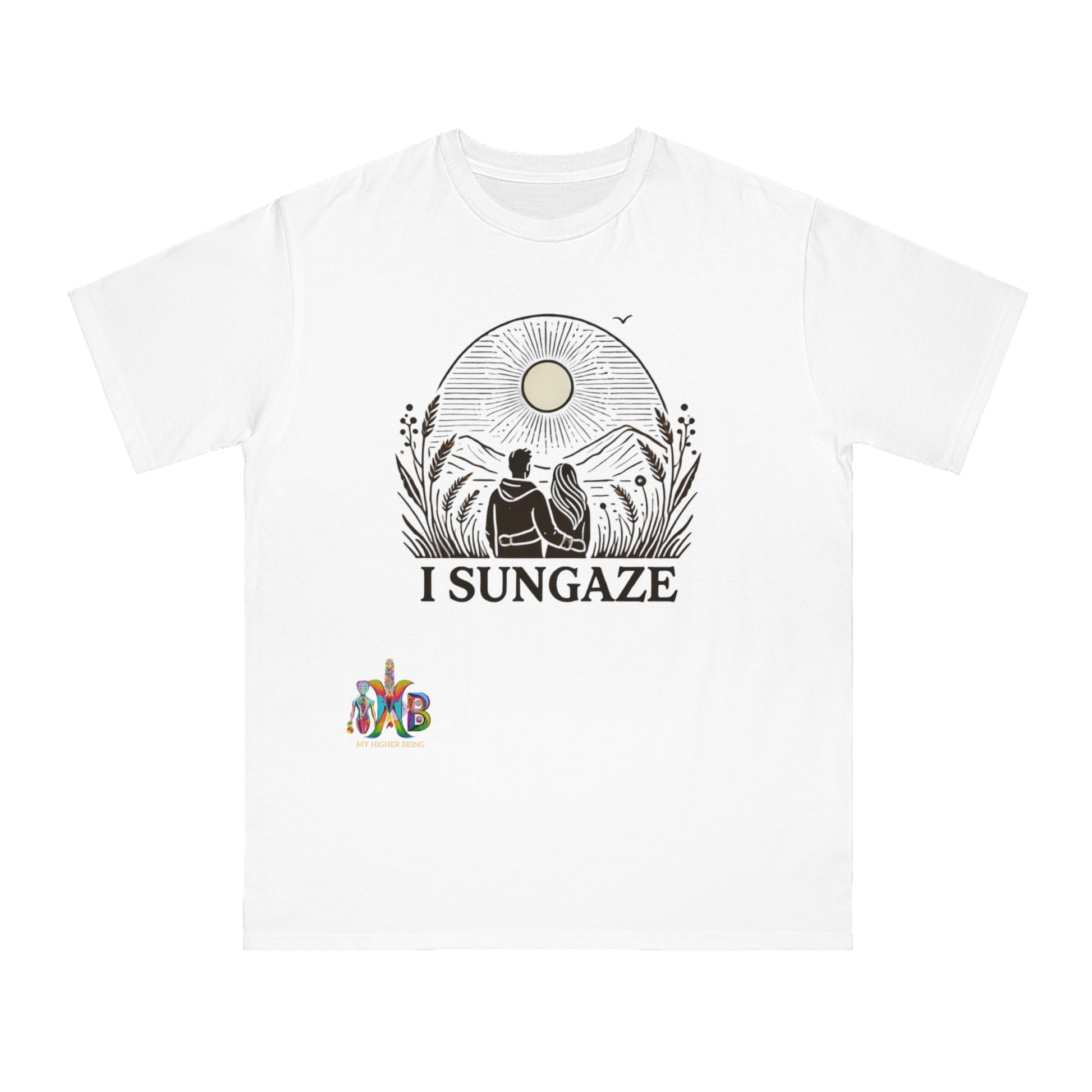 'I Sungaze'_100% Organic Cotton T-Shirt - My Higher Being