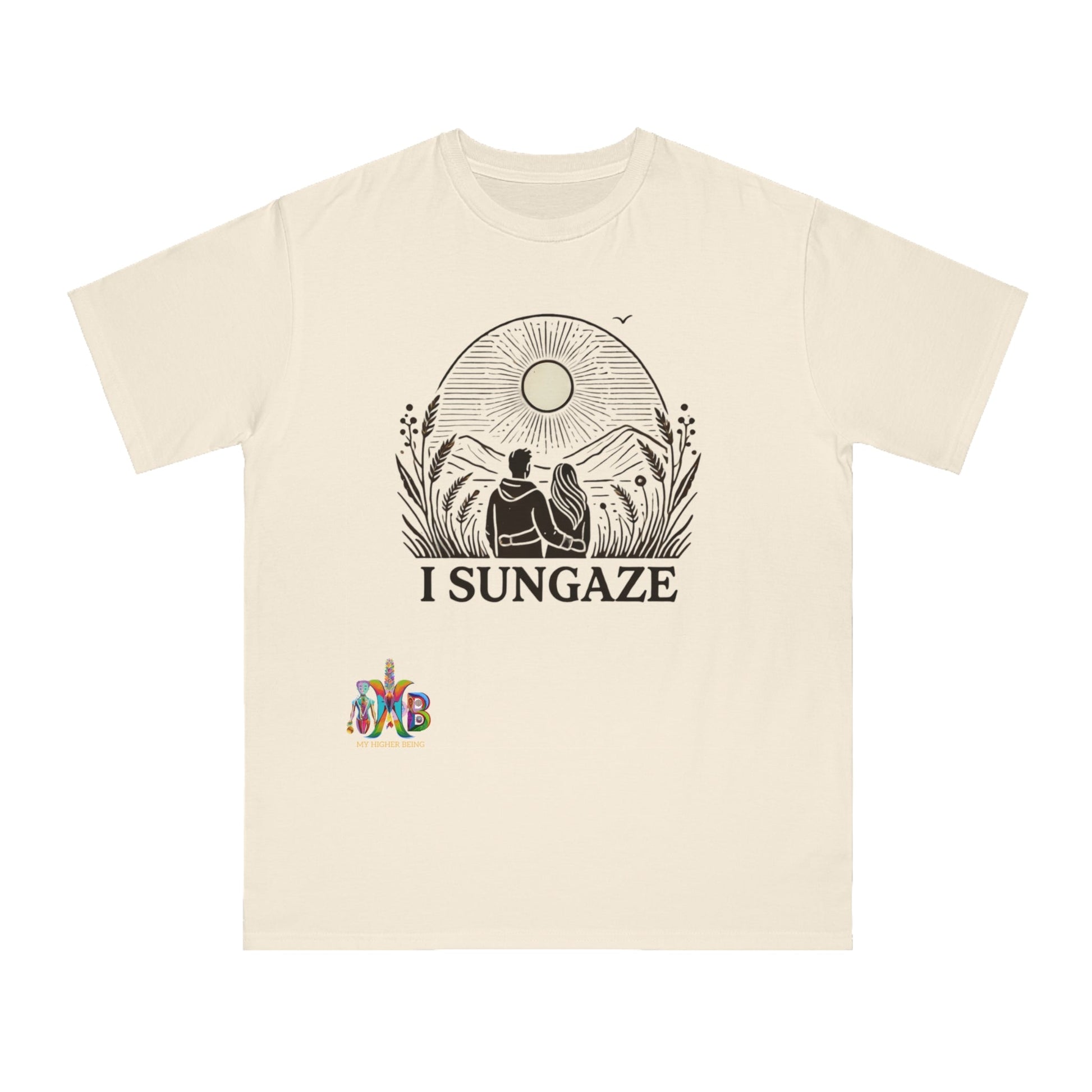 'I Sungaze'_100% Organic Cotton T-Shirt - My Higher Being