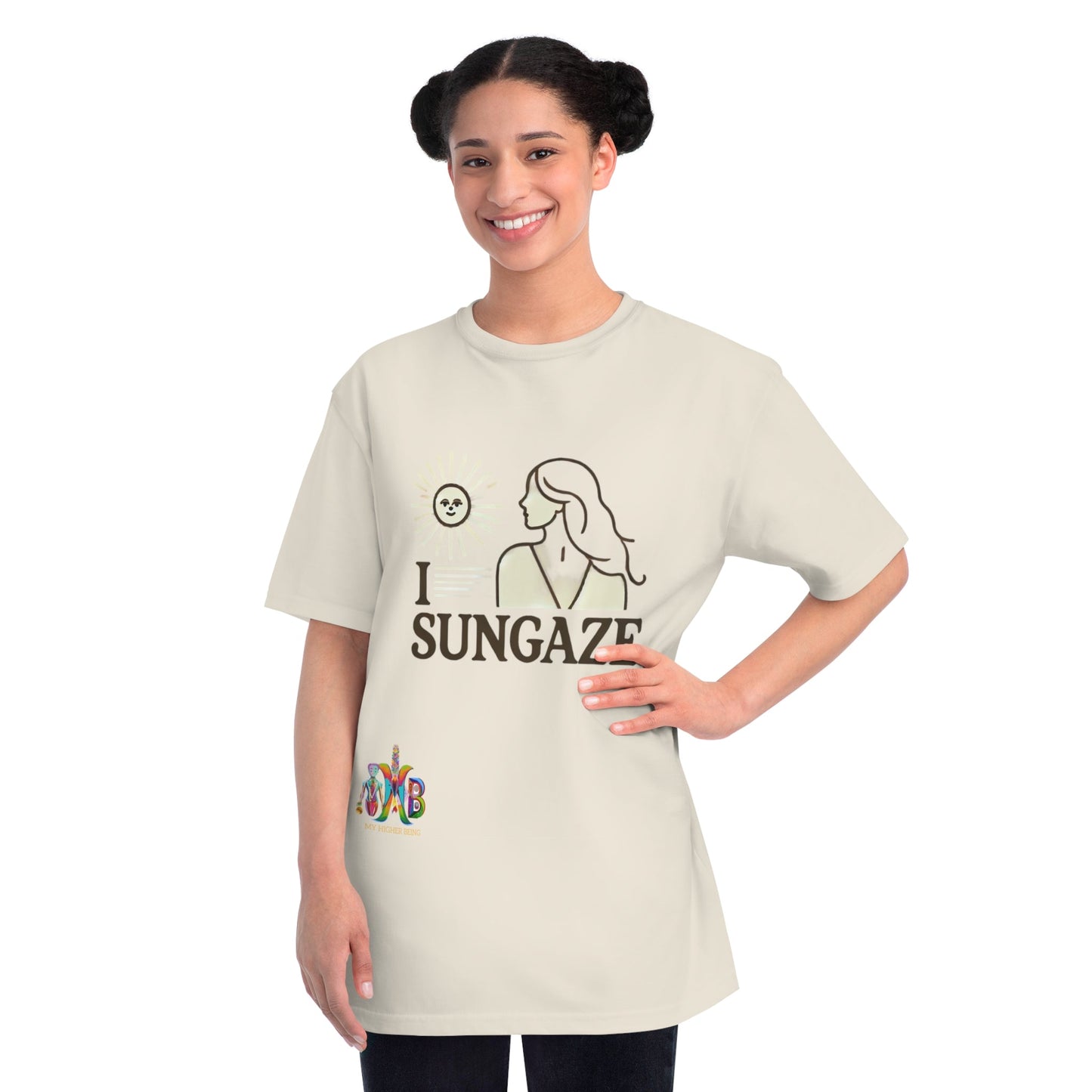 'I Sungaze'_100% Organic Cotton T-Shirt - My Higher Being