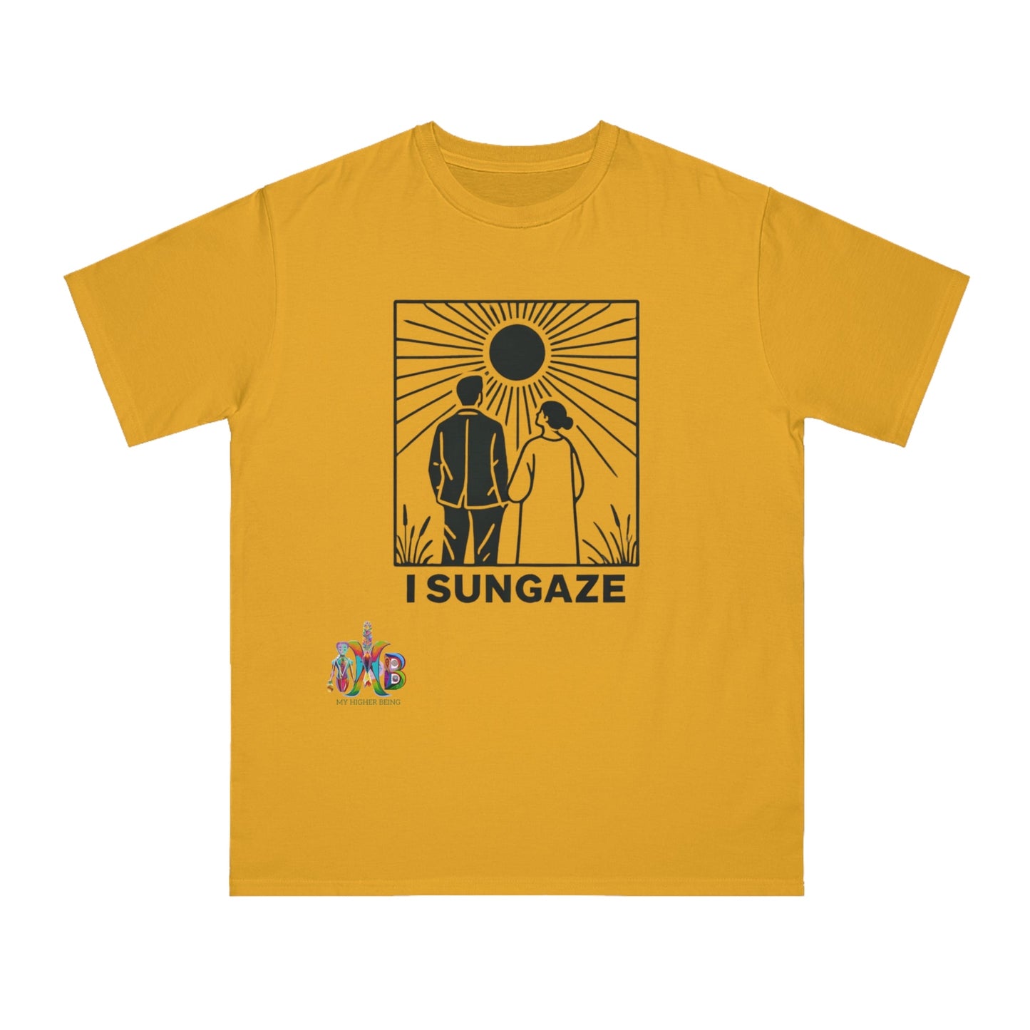 'I Sungaze'_100% Organic Cotton T-Shirt - My Higher Being