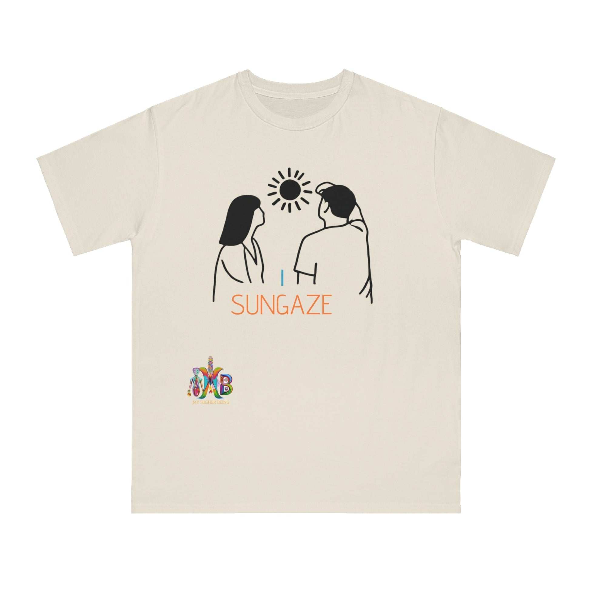 'I Sungaze'_100% Organic Cotton T-Shirt - My Higher Being