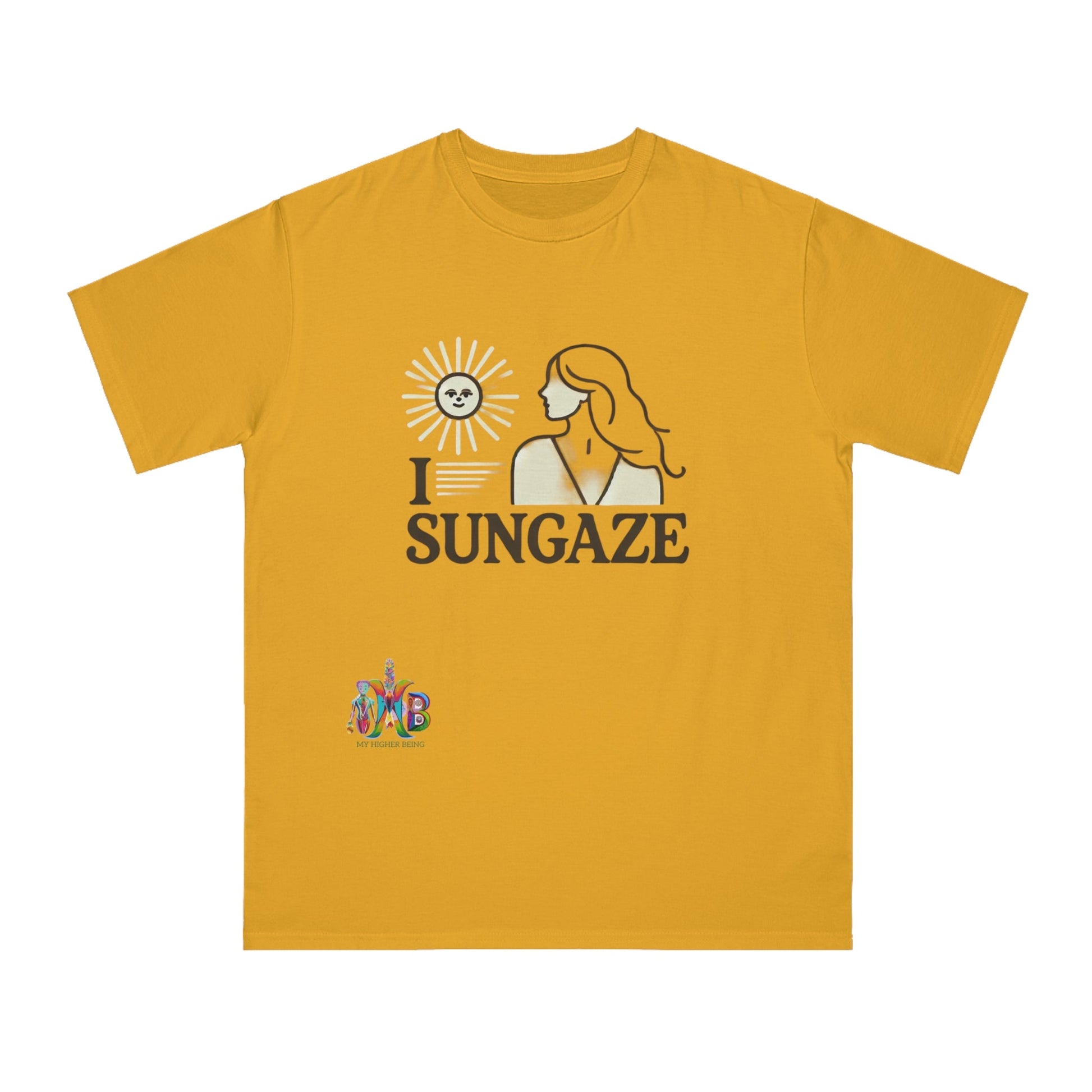 'I Sungaze'_100% Organic Cotton T-Shirt - My Higher Being