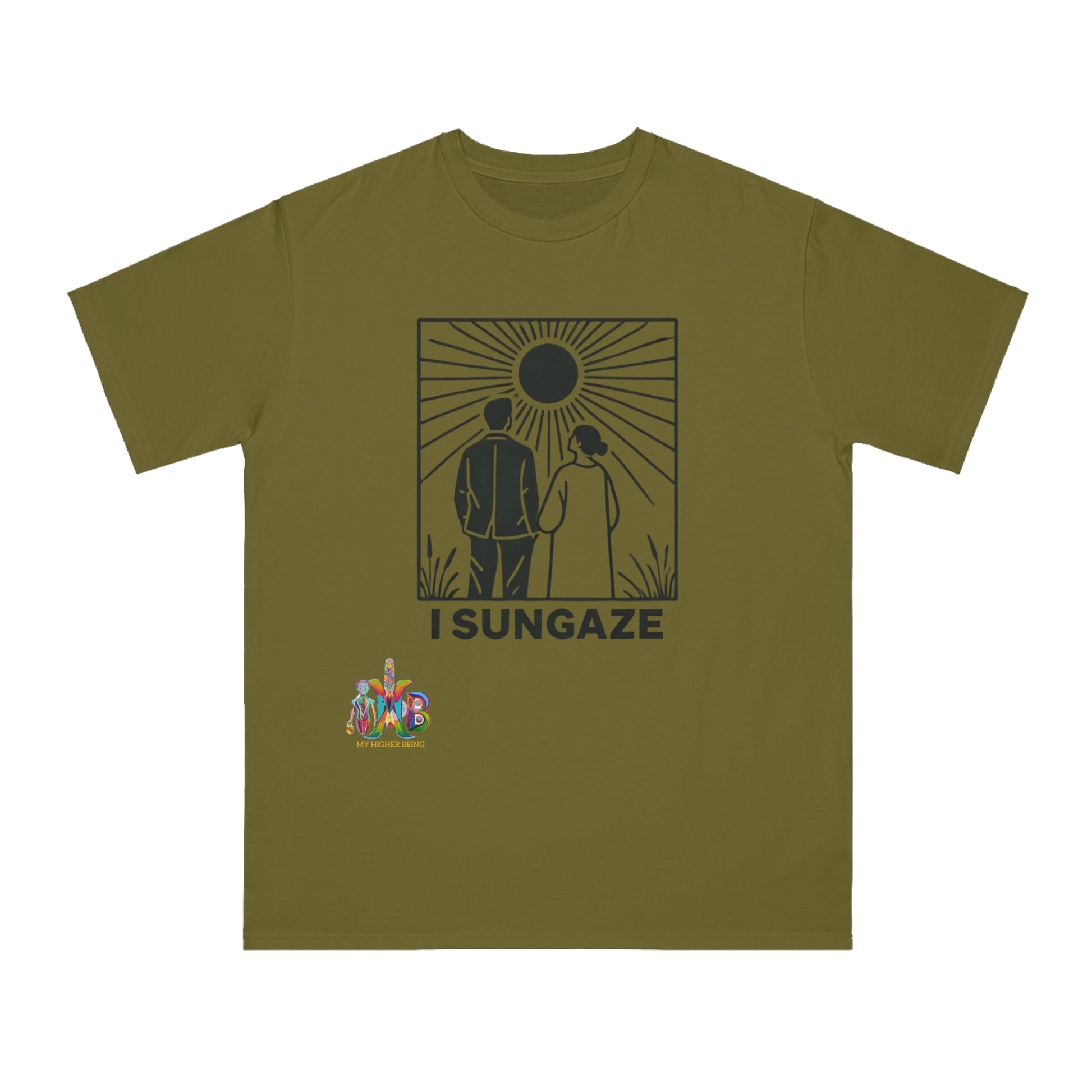 'I Sungaze'_100% Organic Cotton T-Shirt - My Higher Being