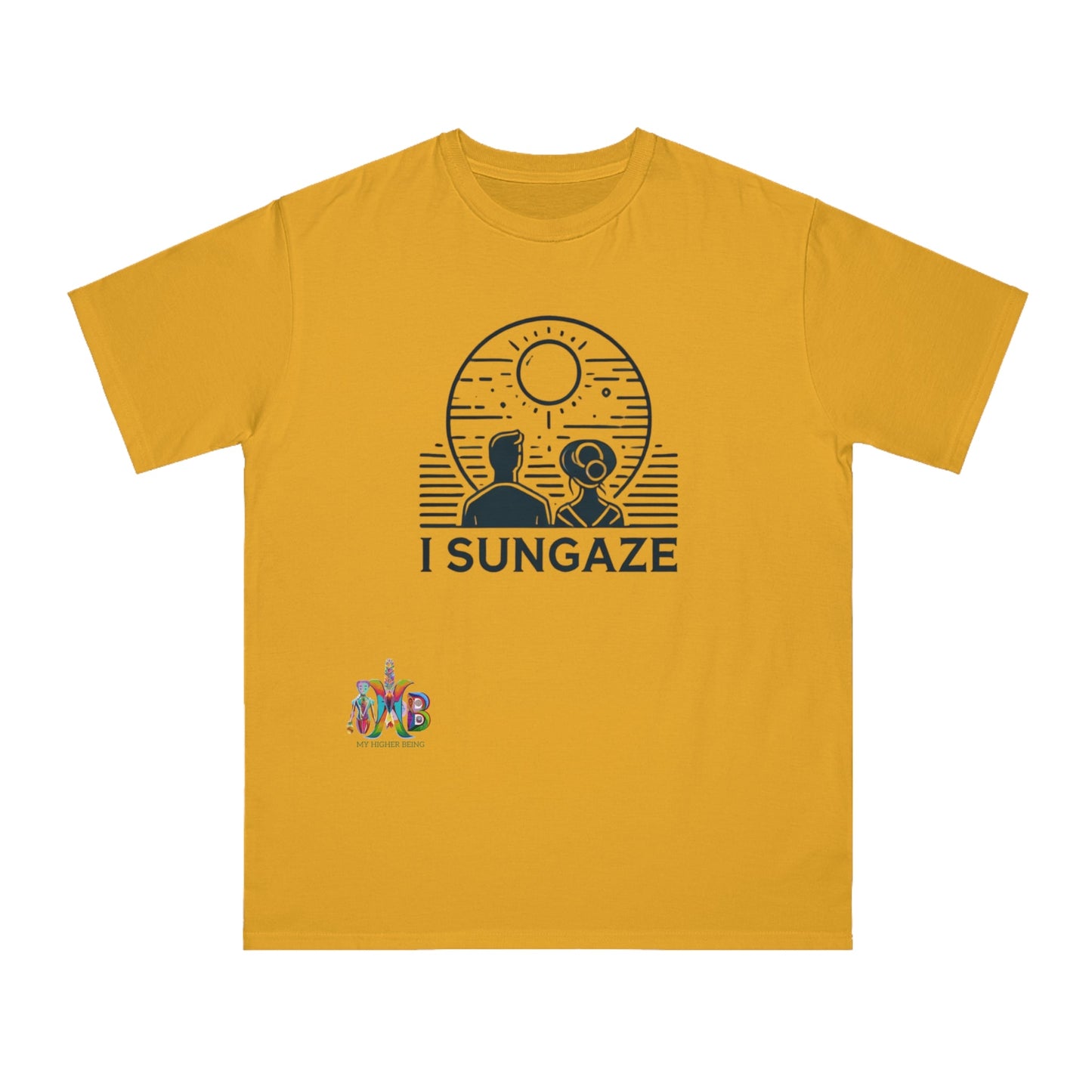 'I Sungaze'_100% Organic Cotton T-Shirt - My Higher Being