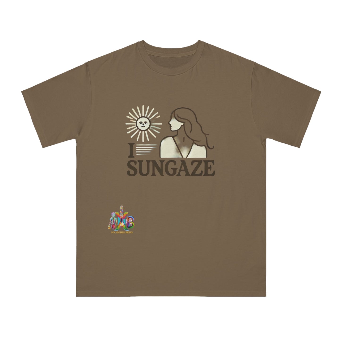 'I Sungaze'_100% Organic Cotton T-Shirt - My Higher Being