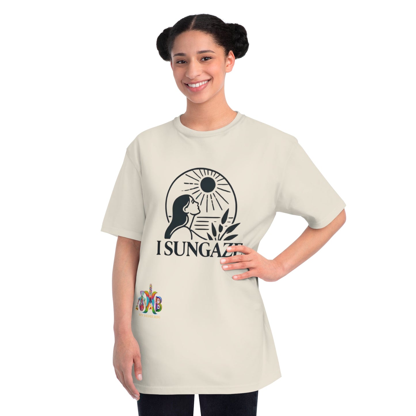 'I Sungaze'_100% Organic Cotton T-Shirt - My Higher Being