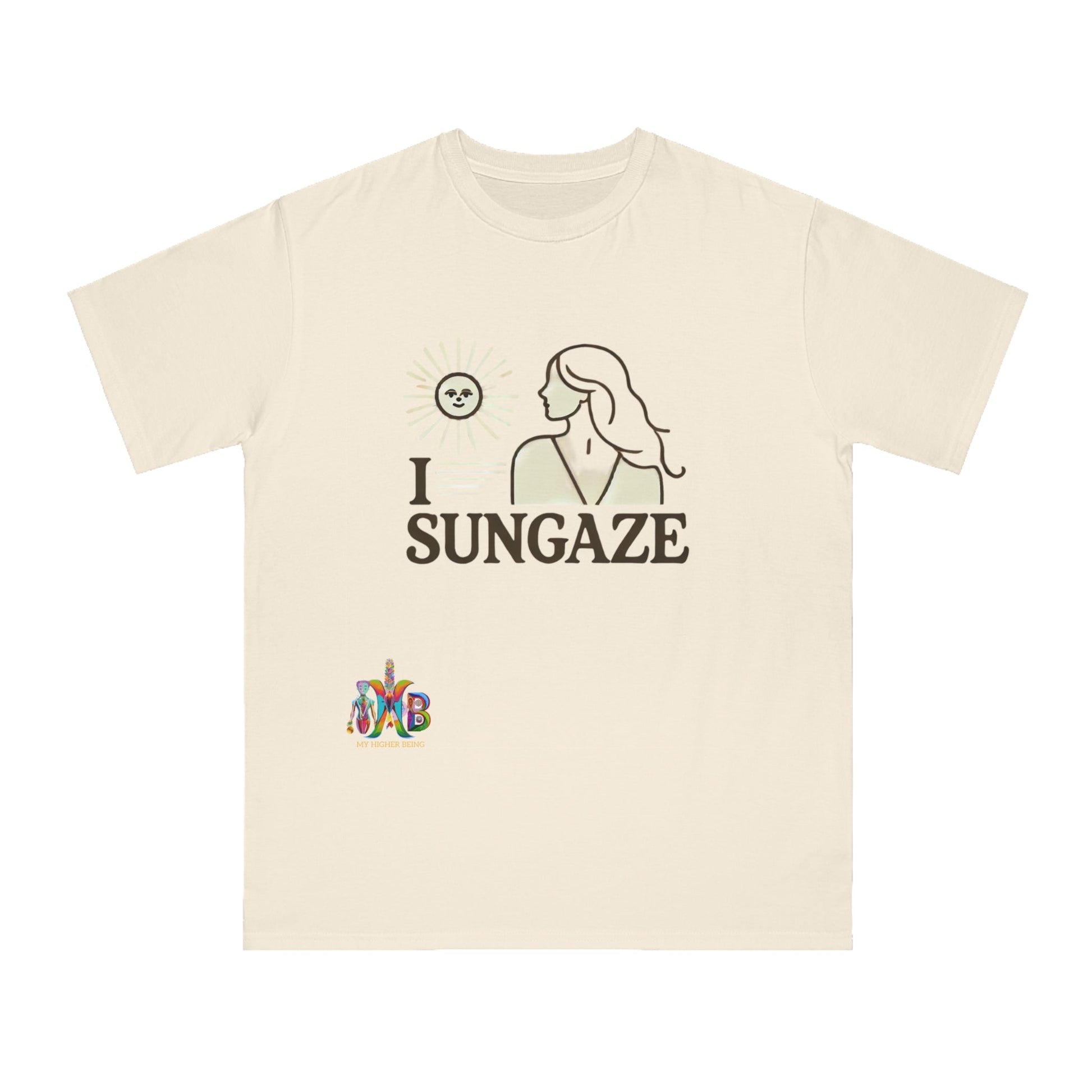 'I Sungaze'_100% Organic Cotton T-Shirt - My Higher Being