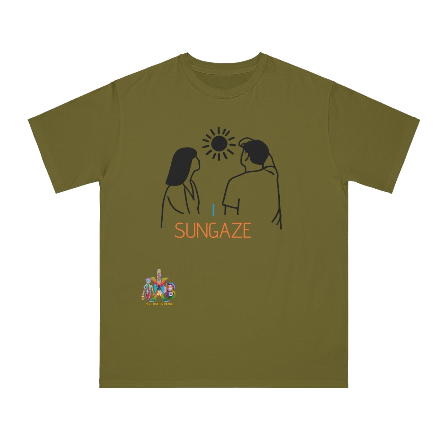 'I Sungaze'_100% Organic Cotton T-Shirt - My Higher Being