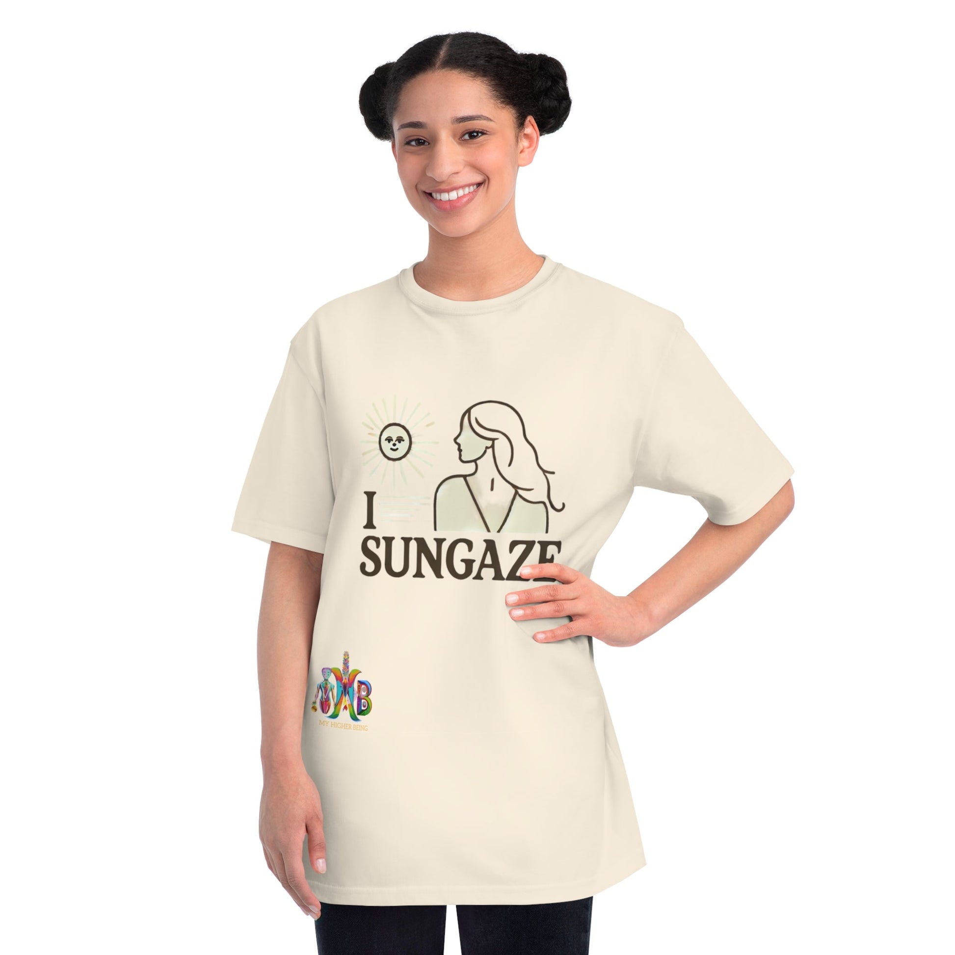 'I Sungaze'_100% Organic Cotton T-Shirt - My Higher Being