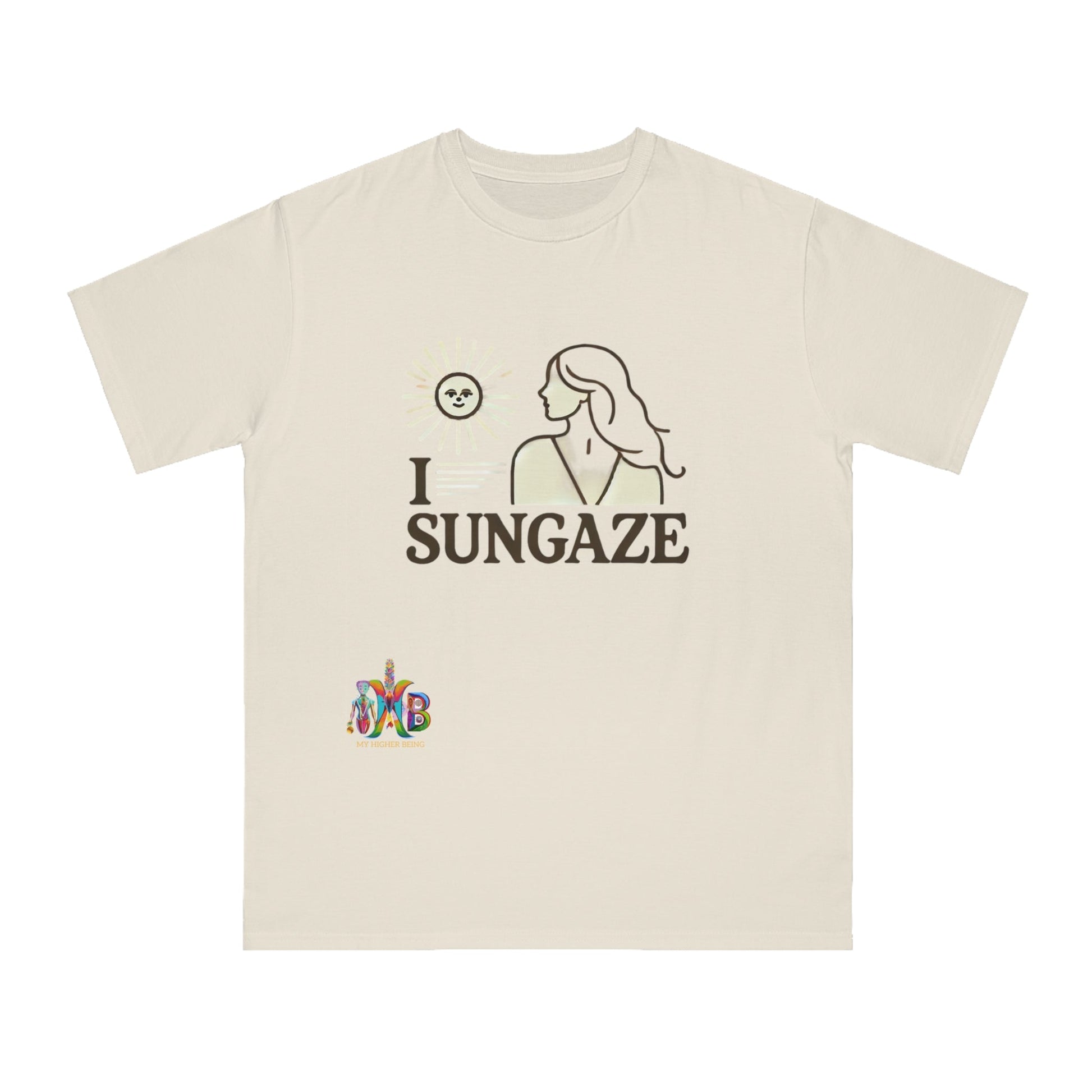 'I Sungaze'_100% Organic Cotton T-Shirt - My Higher Being