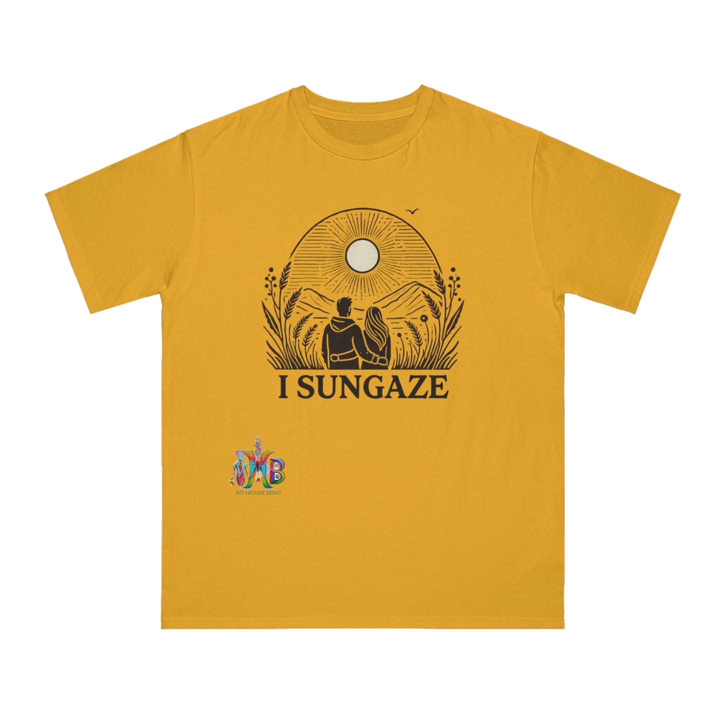 'I Sungaze'_100% Organic Cotton T-Shirt - My Higher Being