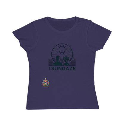 'I Sungaze'_100% Organic Women's Classic T-Shirt - My Higher Being