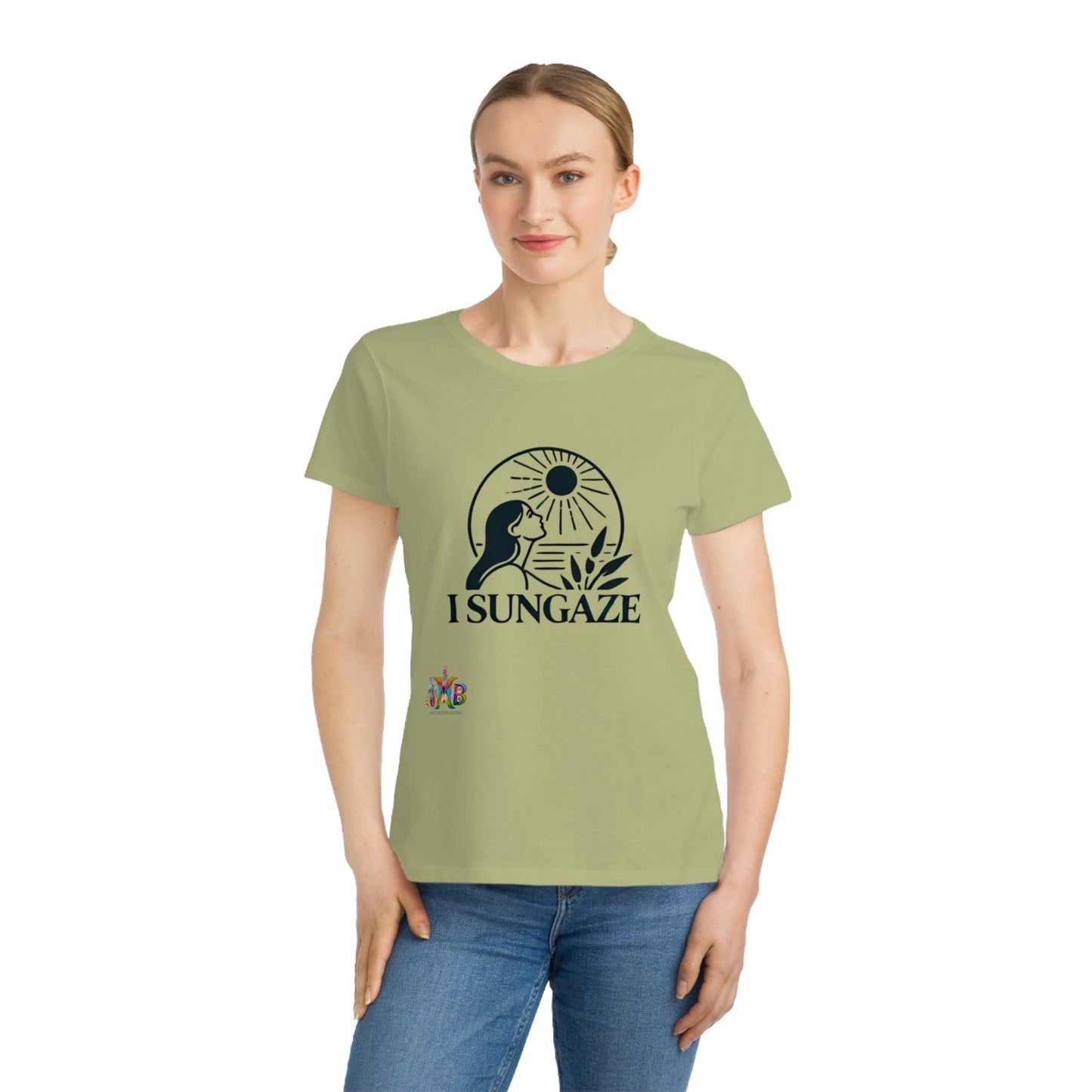 'I Sungaze'_100% Organic Women's Classic T-Shirt - My Higher Being