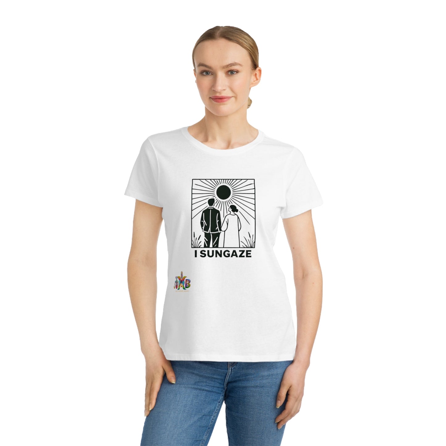 'I Sungaze'_100% Organic Women's Classic T-Shirt - My Higher Being