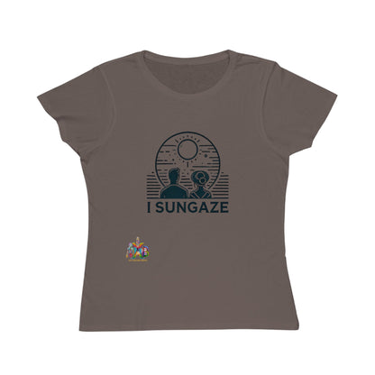 'I Sungaze'_100% Organic Women's Classic T-Shirt - My Higher Being