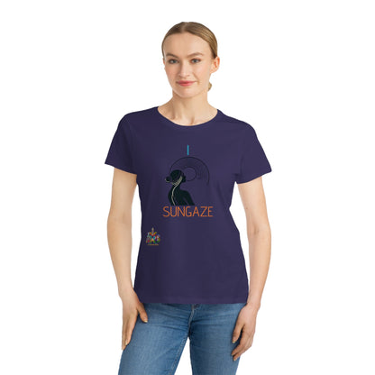 'I Sungaze'_100% Organic Women's Classic T-Shirt - My Higher Being