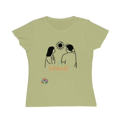 'I Sungaze'_100% Organic Women's Classic T-Shirt - My Higher Being